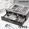 InnovaGoods Cook D'Lux Stainless Steel Cutlery Set (72 Pieces)