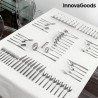 InnovaGoods Cook D'Lux nerūsējošā tērauda galda piederumu komplekts (72 gab.)