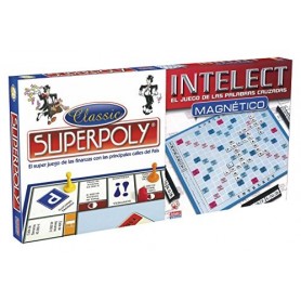 Board game Superpoly + Intelect Falomir